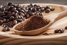 Coffee Beans and Powder