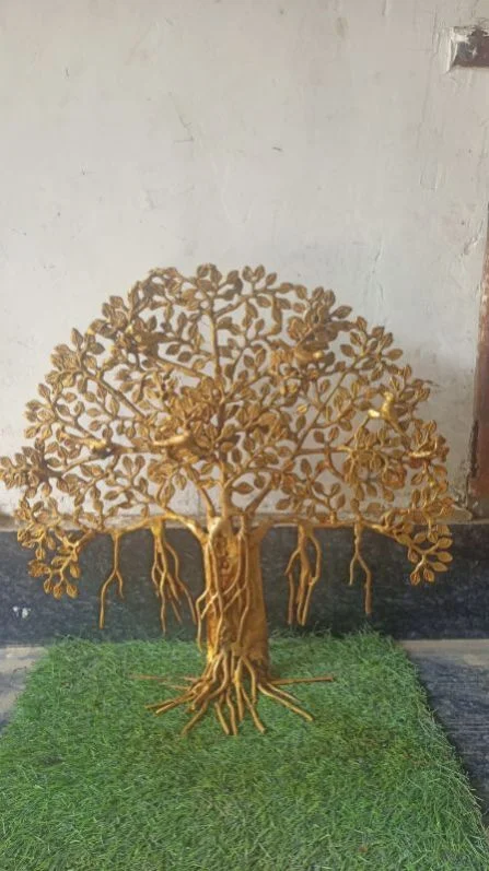 Brass Wall Tree